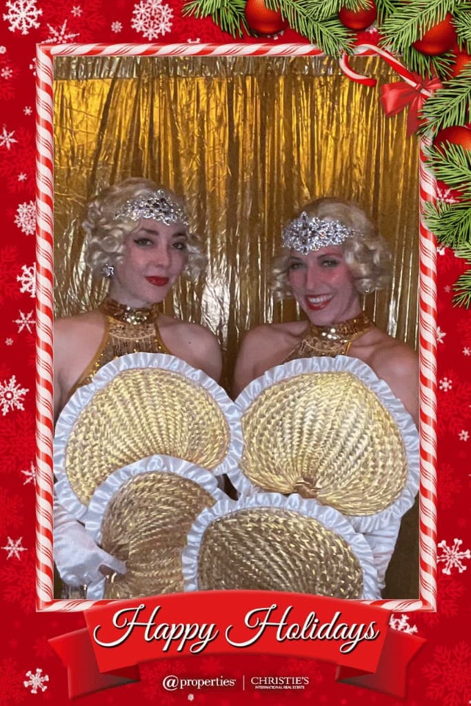 Corporate holiday photo booth experience in Chicago